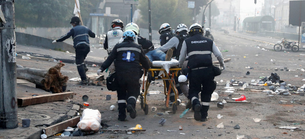 HRW insta a Ecuador investigar violencia extrema en las protestas