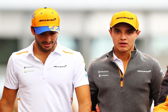 Sainz y Norris, probablemente, los compañeros que mejor se llevan en la F1