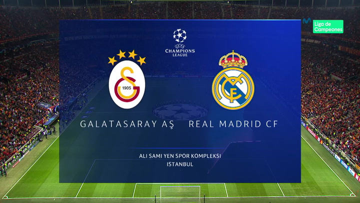 Champions League Resumen y Goles del Partido Galatasaray-Real Madrid