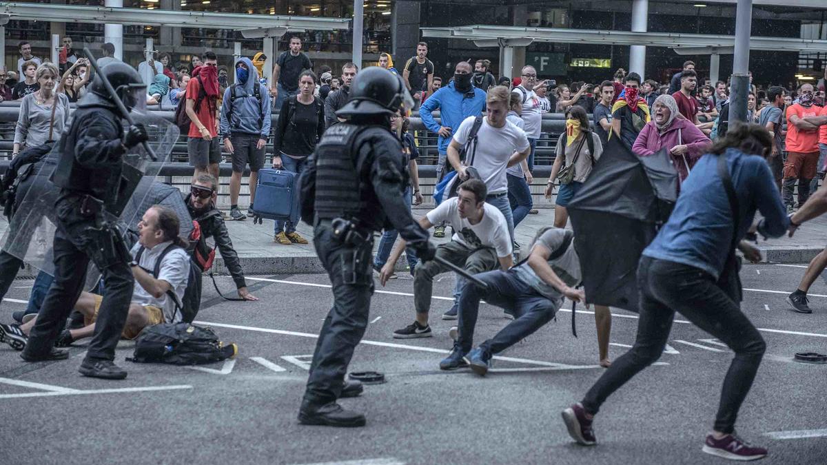 Caos en Barcelona: más de 170 heridos durante protestas