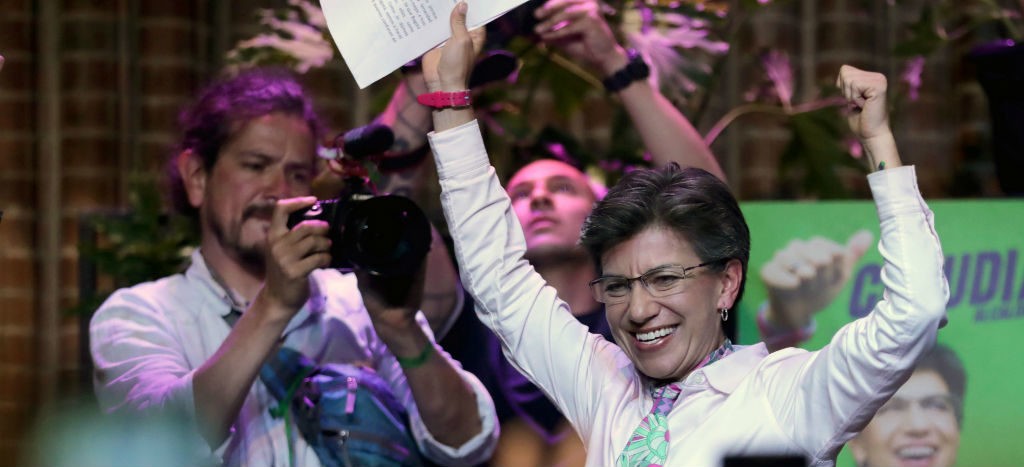 Claudia López, primera mujer, abiertamente lesbiana, elegida alcaldesa en Bogotá | Video