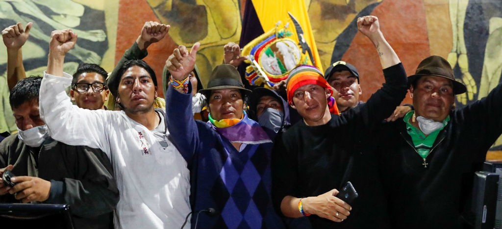 Desalojan a indígenas que habían ingresado al Congreso de Ecuador