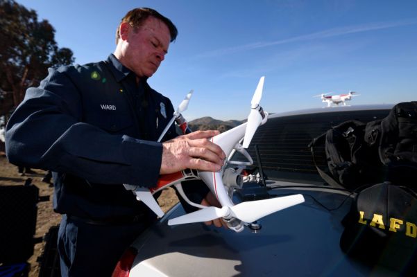 El Departamento de Bomberos de Los Ángeles quiere más drones