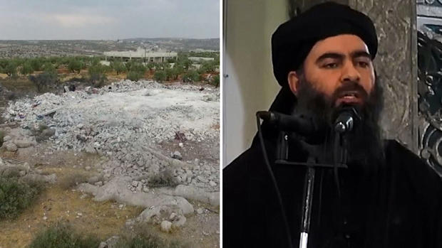 Así quedó el escondite de Baghdadi