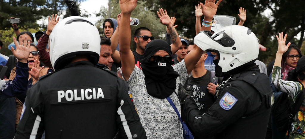 En medio de protestas por alza al combustible en Ecuador, CIDH expresa preocupación por uso excesivo de la fuerza