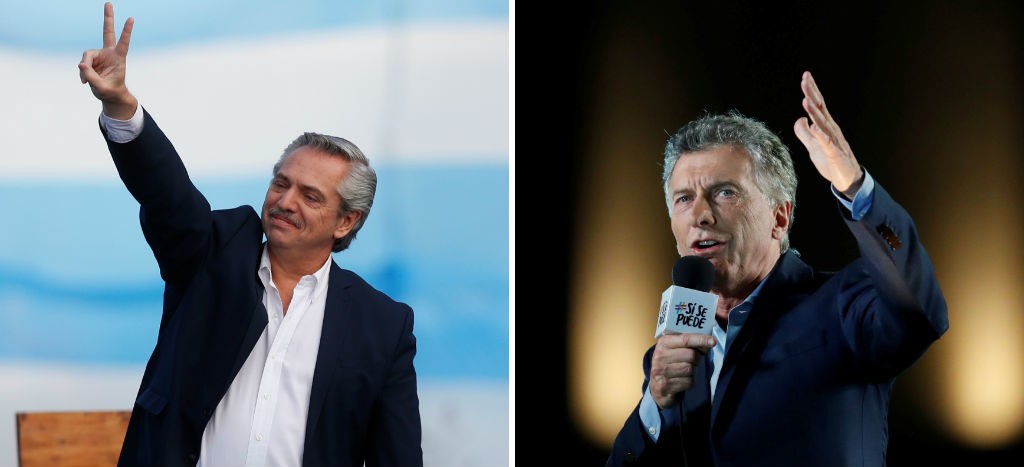 Fernández y Macri cierran campañas rumbo a las elecciones del domingo en Argentina