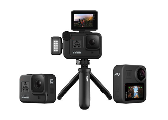 GoPro lanza nuevas cámaras de acción Hero8 Black y MAX