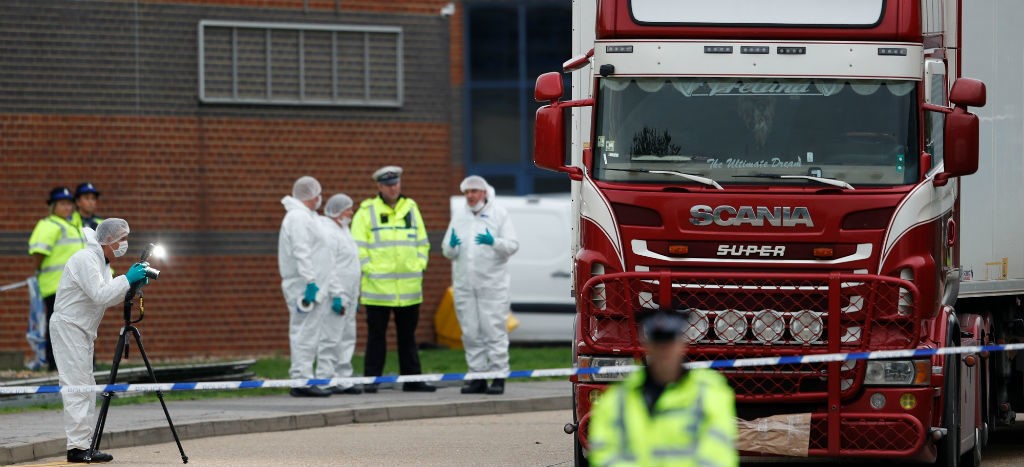 Identifican como ciudadanos chinos a los 39 cuerpos encontrados en un camión en Essex