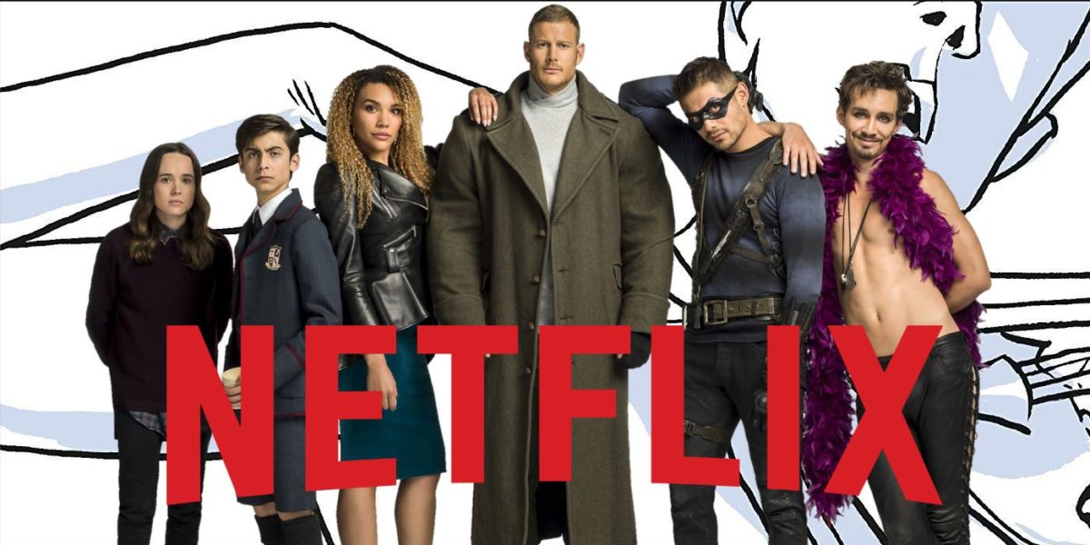Los riesgos de la Academia Umbrella de Netflix se quedan sin material de origen