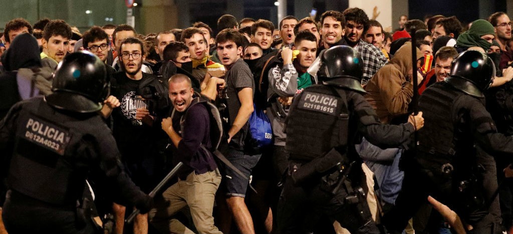 Nueva jornada de movilizaciones en Cataluña en rechazo a la sentencia del ‘procés’
