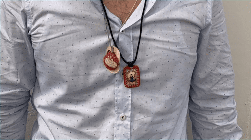 Ovidio Guzmán López  al ser capturado portaba una medallita del Santo Niño de Atocha