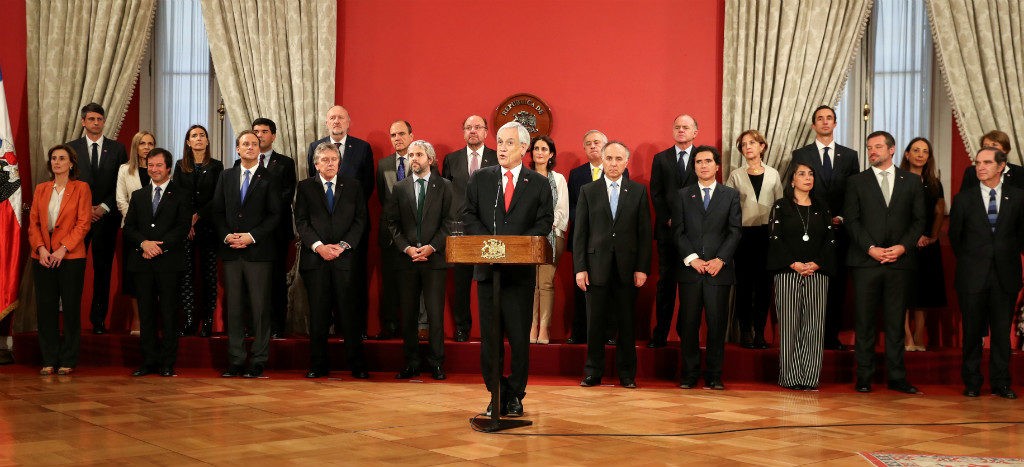 Tras purga de gabinete, Sebastián Piñera anuncia nombramientos en gobierno de Chile