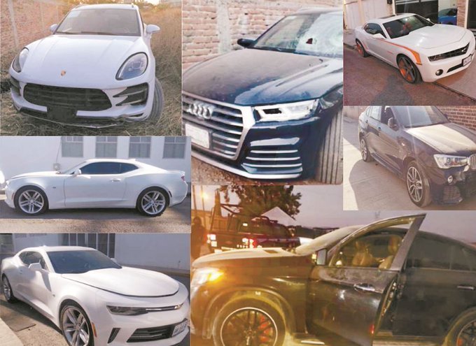 “El Marro” es buscado en Querétaro, cercado por Marina, difunden colección de sus autos de lujo