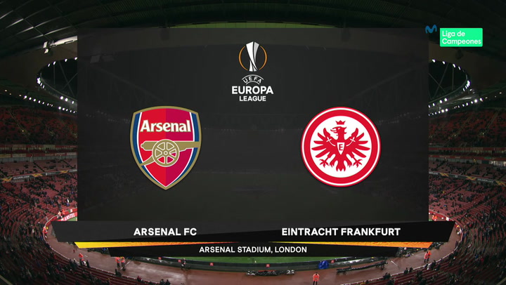 Europa League Resumen y Goles del Arsenal-Eintracht