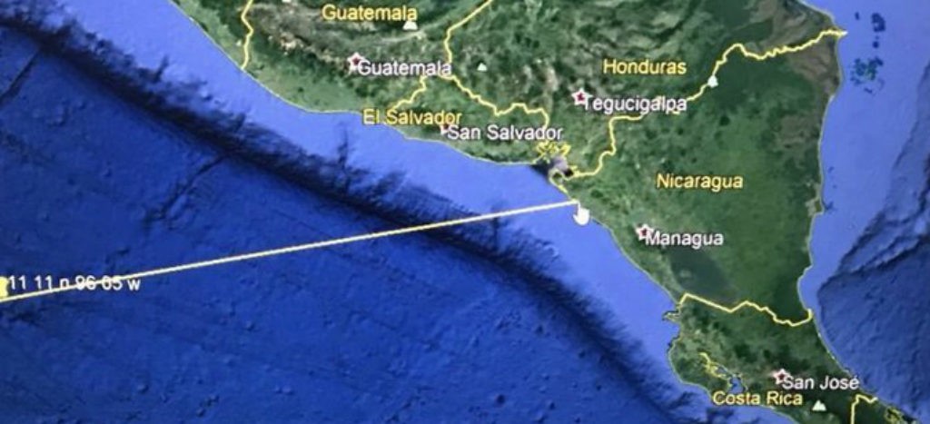 Alerta por posible tsunami en El Salvador