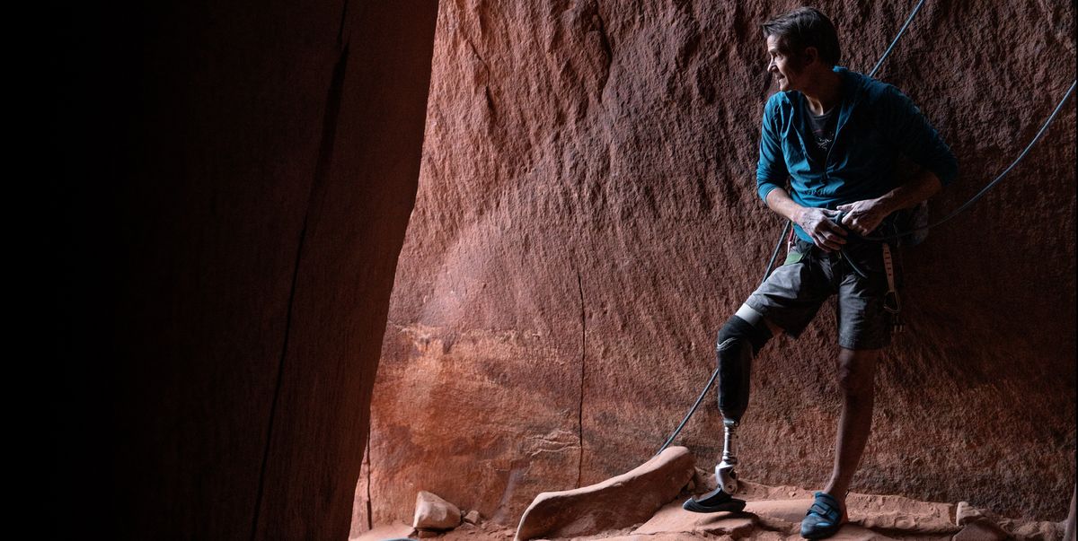 Cómo un diseñador creó una pierna protésica para escaladores