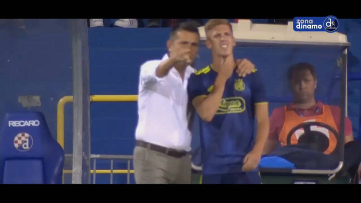 Así juega Dani Olmo en el Dinamo Zagreb