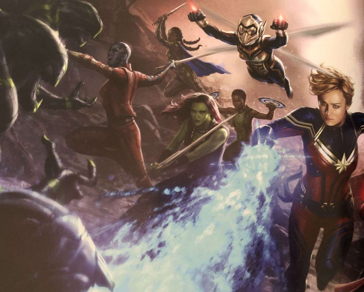 Avengers Endgame Final Battle Nakia