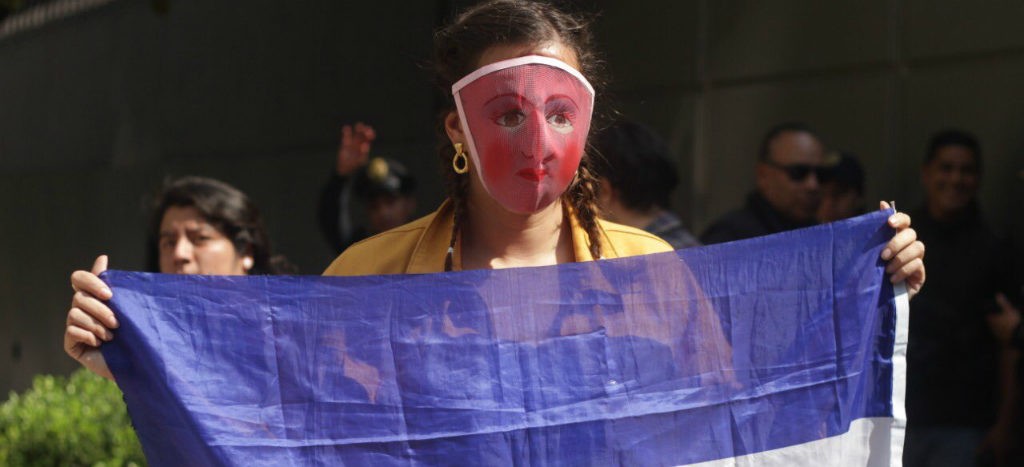 Exiliados piden a México pronunciarse contra la represión en Nicaragua