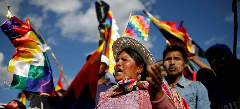 Indígenas de Bolivia advierten: elecciones o más bloqueos