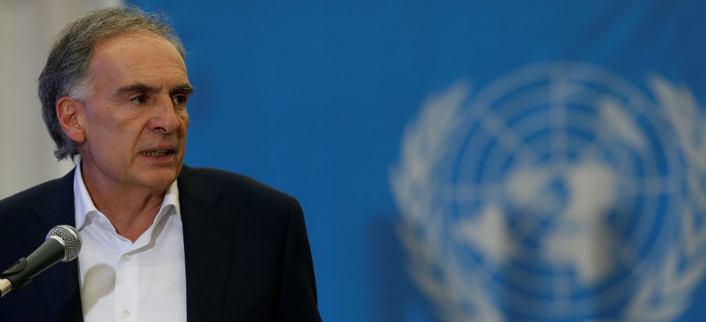 Jean Arnault, enviado especial de la ONU por crisis en Bolivia; Evo lo aplaude