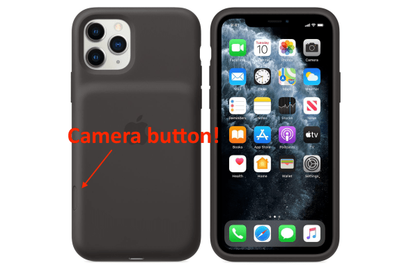 La carcasa de la batería del iPhone 11 Pro de Apple tiene un nuevo botón de cámara