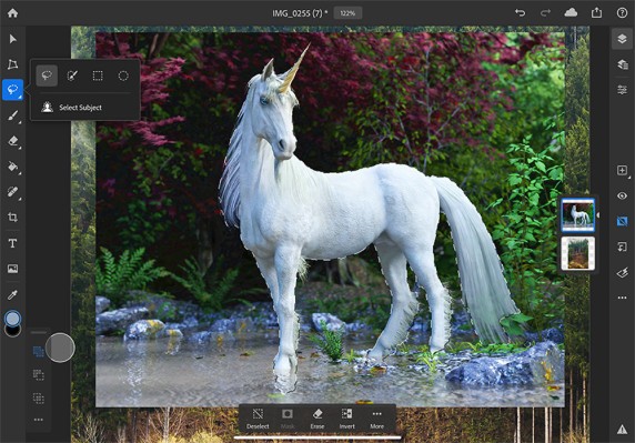 Los detalles de Adobe incluyen una hoja de ruta para Photoshop en el iPad, la selección de temas llegará en 2019