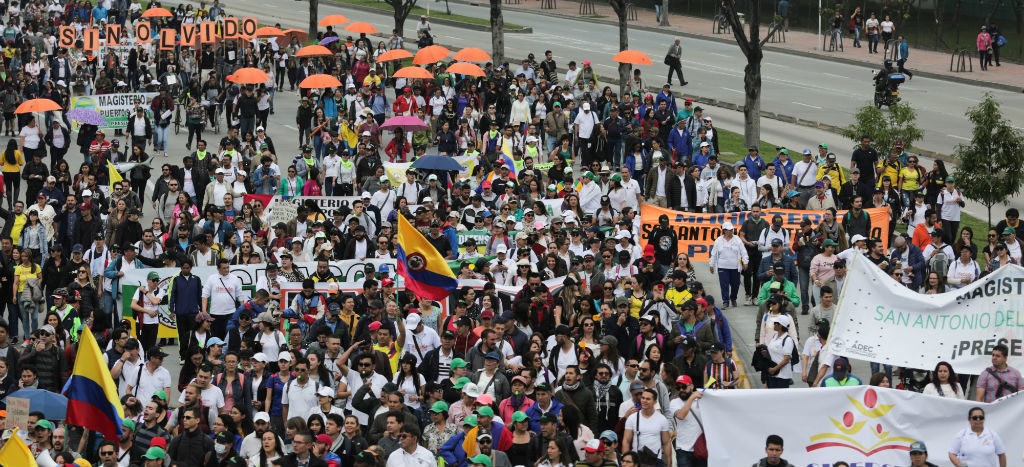 Miles de colombianos se suman al paro nacional contra el gobierno de Iván Duque | Video