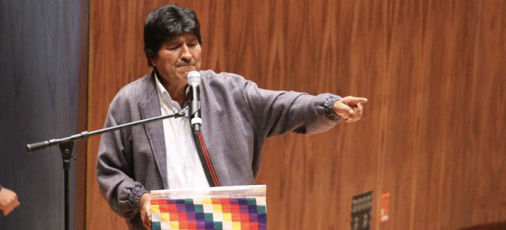 No nos perdonan nuestras políticas económicas: Evo Morales