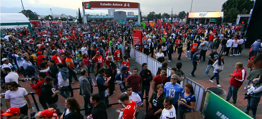 No tenemos denuncia de atraco masivo a fans de la NFL que salieron del Estadio Azteca: SSC