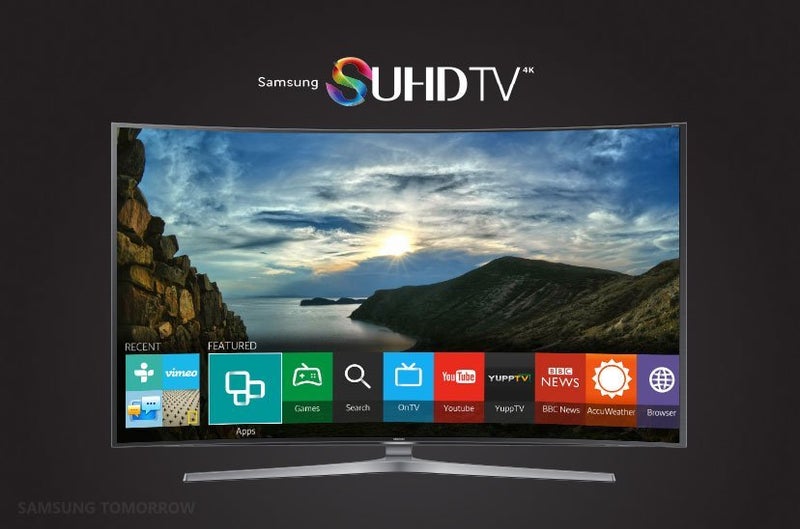 Smart TV Samsung con sistema operativo Tizen