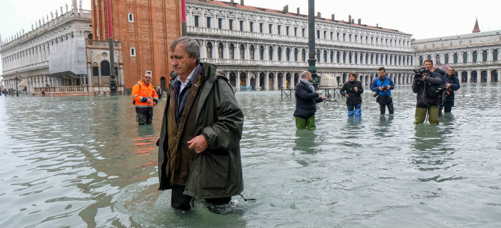 Venecia sufre su peor inundación en décadas; declaran ‘stato di calamità’  | Fotos y video
