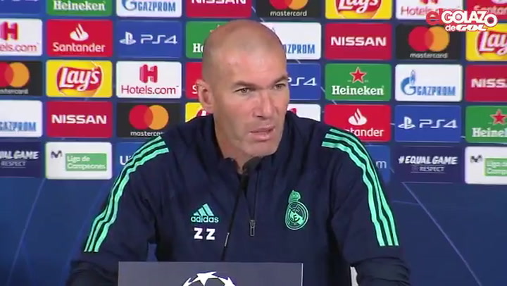Zidane: “Estoy enamorado de Mbappé”