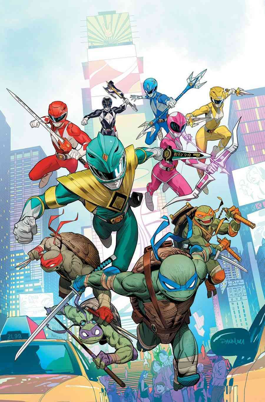 Mighty Morphin Power Rangers Teenage Mutant Ninja Turtles # 1