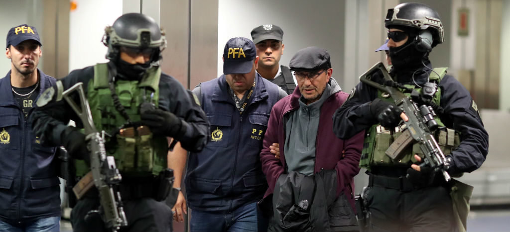 El “Churrasco” Sandoval fue extraditado a Argentina para ser enjuiciado por delitos de lesa humanidad