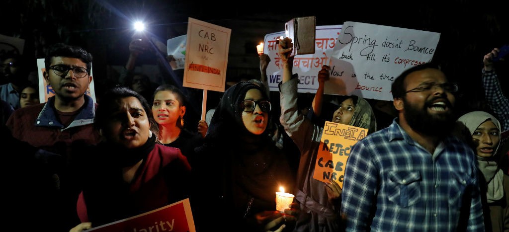 Ley “antimusulmanes” aviva protestas de universitarios en la India | Fotos