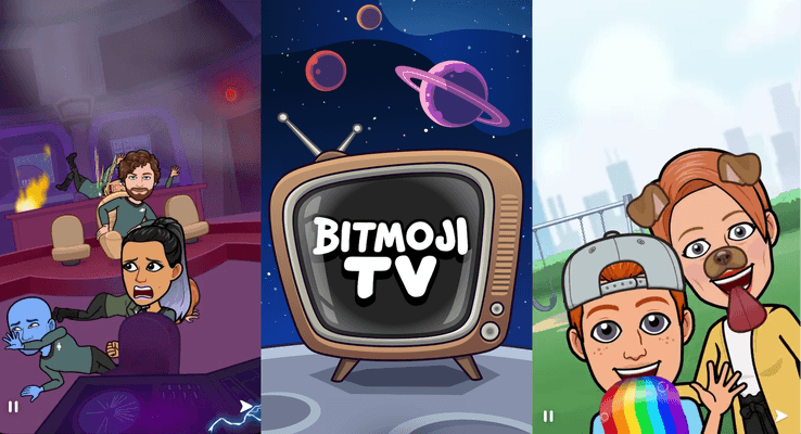 Snapchat lanzará Bitmoji TV, un programa de dibujos animados personalizado
