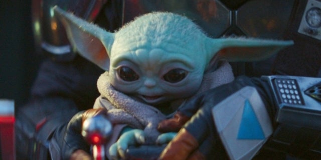 Baby Yoda se está convirtiendo en un ícono de la cultura pop del arte callejero