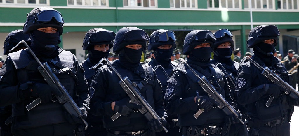 Bolivia estrena grupo élite antiterrorista