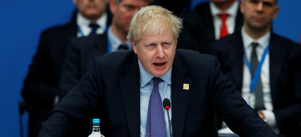 Boris Johnson llama a la unidad en el aniversario 70 de la OTAN