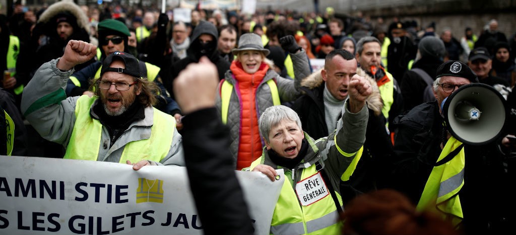 Francia enfrenta su quinto día de huelga contra reforma de pensiones