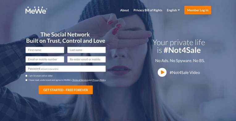 La red social basada en suscripción MeWe lanza características premium y un producto comercial