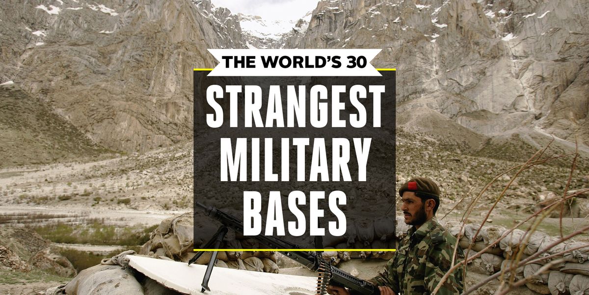 Las 30 bases militares más extrañas del mundo