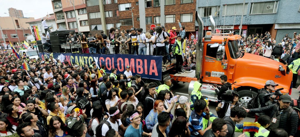 Miles de personas se sumaron a ‘Un canto por Colombia’, el concierto del paro | Video