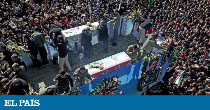 Al menos 56 muertos en una estampida durante el funeral del general iraní Soleimani