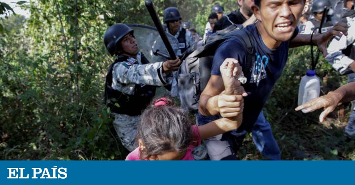 Migrantes y Guardia Nacional chocan de nuevo en la frontera sur de México