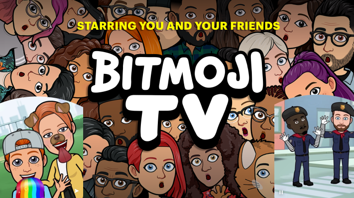 Snapchat lanza Bitmoji TV: divertidas caricaturas de 4 minutos de tu avatar