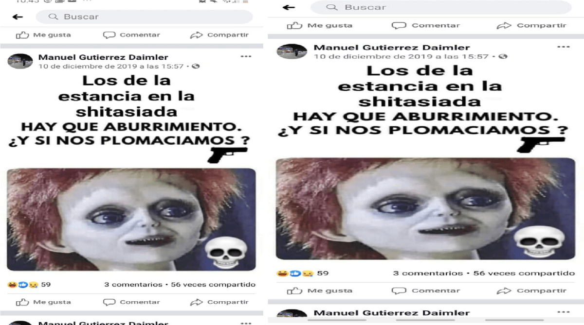 Anuncia por Facebook balacera en San Juan del Río, mata a uno y él muere después de una golpiza