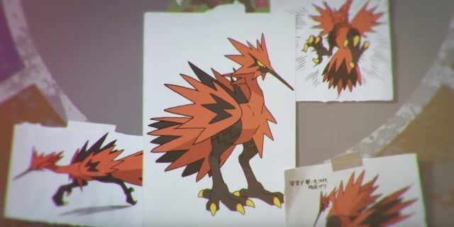 Pokemon Sword and Shield revela formas galarianas de pájaros legendarios