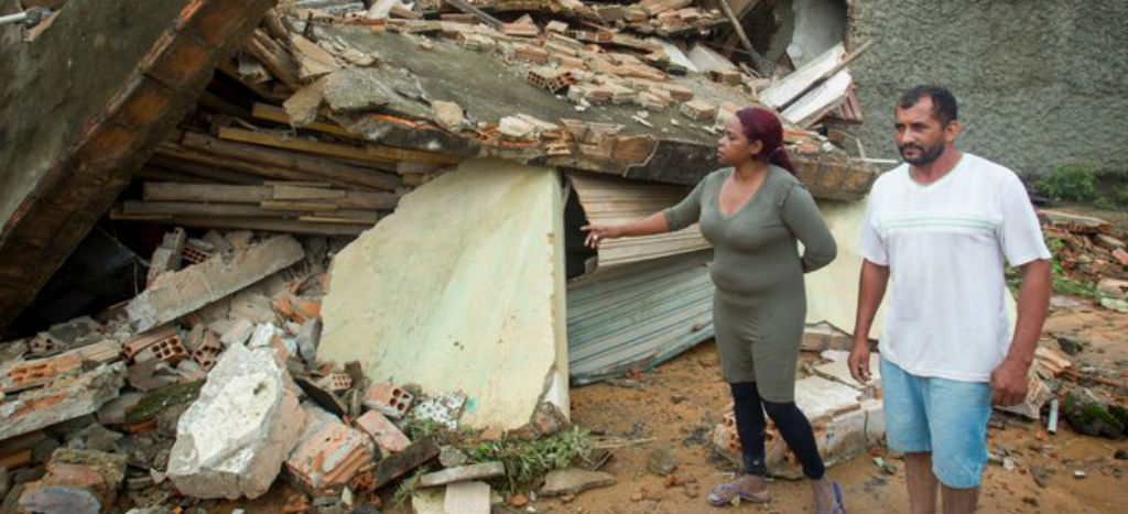 Reportan al menos 53 muertos por tormentas en Brasil